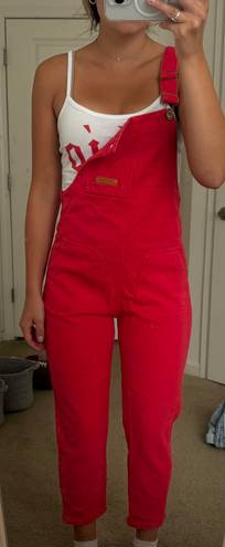 Red Overalls Size XS
