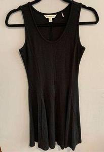 XSmall Black Bodycon Dress-Toad & Co -Sleeveless Fitted Lyocell/Spandex EUC