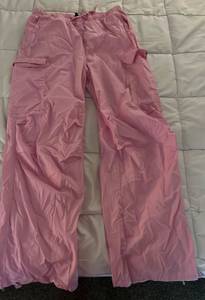 Pink Cargo Pants