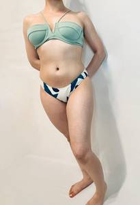 NWT  Seafoam Balconette Bikini Top - M