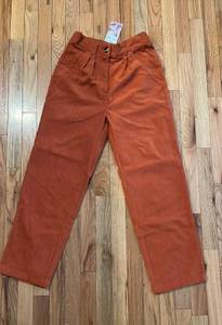 Orange Corduroy Pants