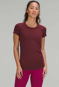 Lululemon Maroon Swiftly Tech Shirt