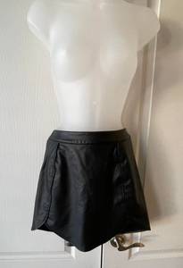 Black Leather Skirt