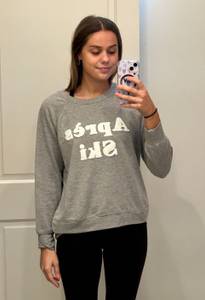 Après Ski Grey Sweatshirt