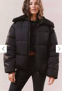 Black Puffer Coat