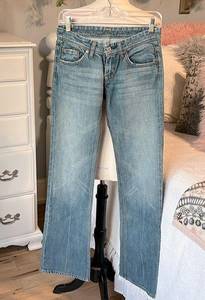 7 for all Mankind Jeans Vintage Flynt Bootcut Womens 27