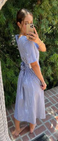 Kathie Lee Collection Vintage  plaid midi dress