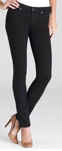 Paige  Transcend Verdugo Ultra Skinny Jeans in Black Overdye Size 27