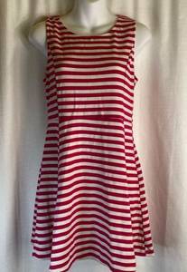 JJ Basics Pink & White Stripe Dress Large 🚨3/$15