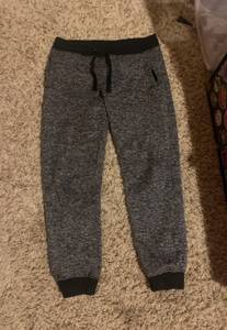 Black and Gray Oversized Sweats