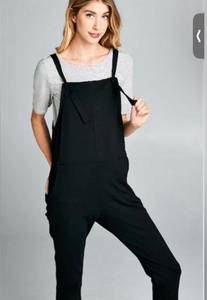 Adjustable Strap Overall Jumpsuit