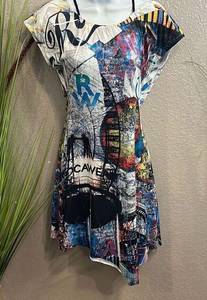 Rocawear super chic printed dress size medium