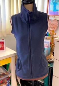 Old Navy  fleece vest - fitted fit. Keeps you warm and cozy!