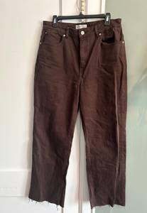 Brown Wide Leg jean