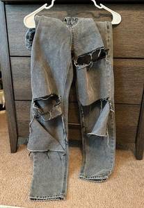 Women’s edikted straight leg/mom jeans