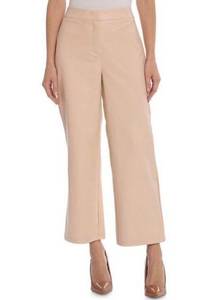 NWT Bagatelle Collection Cropped KICK-FLARE FAUX LEATHER TROUSER Pant