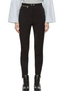 3.1 Phillip Lim Black Ankle Zip Leggings size 6