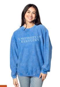 University Of Kentucky Corded Crew Neck Sweatshirt 