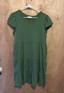 Time and Tru Army Green Dress