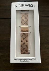 Nine West Rose Gold Tone  Apple Watch Band