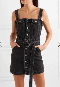 KSUBI Deejay Denim Mini Dress Sz XS