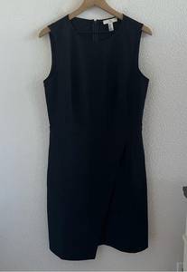 H by Halston Dress Black Career Office Work Business Casual LBD Small