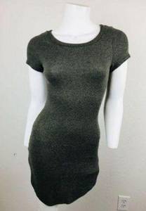 GoJANE T-Shirt Dress Green Sleeveless Crewneck S