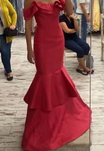 Red Rose Prom Dress