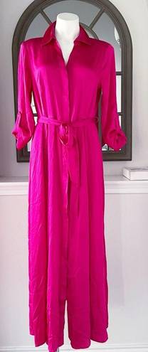 INC  Belted Maxi ShirtDress in Pink Tutu, Size 10 New w/Tag Retail $120