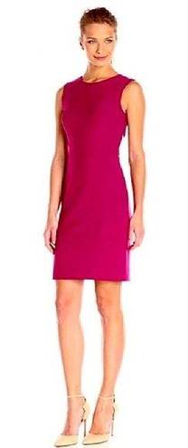 Nicole Miller  Artelier Fuschia Cross Back Dress Size 10