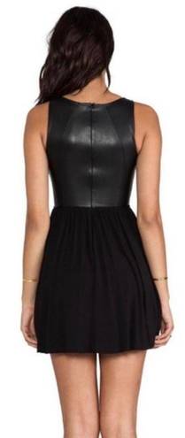 Bailey44 Black Leather Dress