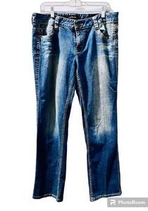 Calvin Klein Lean Bootcut Blue Denim Jeans Women’s Size 14