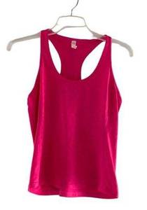 Lucy hot pink workout tank M