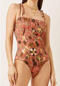 Ulla Johnson Marisol Floral One Piece Bathing Suit Sz. S