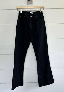 Sandro Black Flared Jeans Schwarz Size 36