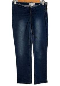 I.AM.GIA Women’s Low Rise Cropped Mid Wash Stretch Jeans