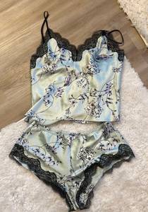 Cute Satin Pajama Set