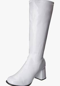 White High Gogo Boots