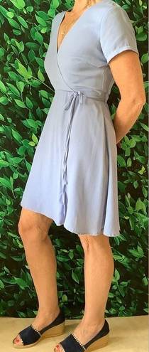 Lush Clothing Lush blue wrap dress​​