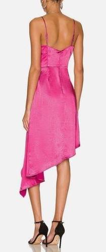 Elliatt  x Revolve Jacinda Dress In Fuchsia Pink Sz Medium