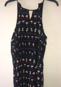 Small Finn and Grace Summer Flamingo  Print Dress