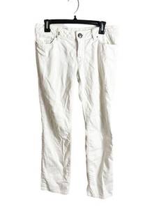 M by Missoni Jean Linda Straight Leg Stretch White Size 30