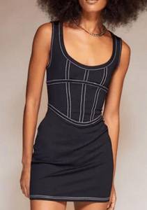 Black Mini Bodycon Dress