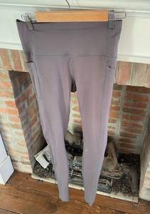 Ethos Large Tall Grey Workout Yoga Exercise Leggings Perfect Condition