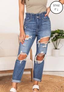 KanCan Paper bag Jeans