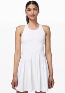 Lululemon Court Crush Tennis Dress | White | 4