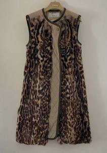 Chloe rabbit fur vest. Size 34