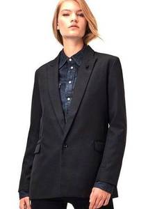 G star raw classic boyfriend blazer jacket black oversized XS