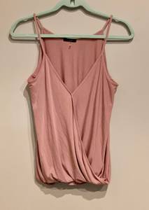 Pink Dressy Tank Top