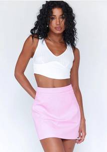 Princess Polly  Kati Hot Pink Mini Skirt 4